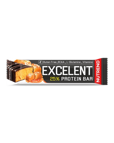 Протеїновий батончик Nutrend Excelent Protein bar (cолона карамель) 85 г