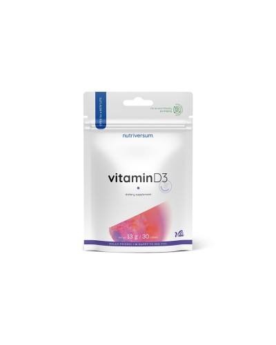 Вітамін Nutriversum VITAMIN D3, 30 таблеток