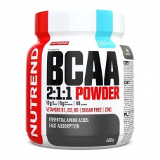 Амінокислоти Nutrend BCAA 2:1:1 Powder (Блакитна малина) 400 г