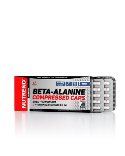 Амінокислота NUTREND Beta-Alanine Compressed Caps, 90 капсул