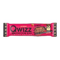 Протеїновий баточник Nutrend Qwizz Protein Bar (шоколад + малина) 60 г