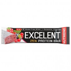 Протеїновий батончик NUTREND Excelent Protein bar (Чорна смородина + Журавлина) 85 г