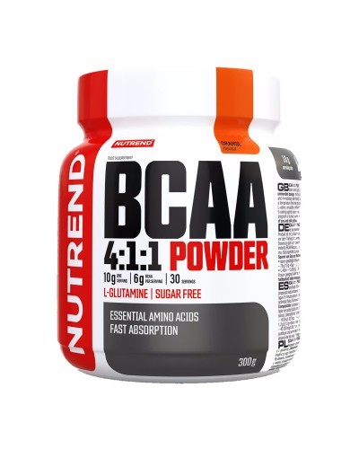 Амінокислоти Nutrend BCAA 4:1:1 Powder (апельсин) 300 г