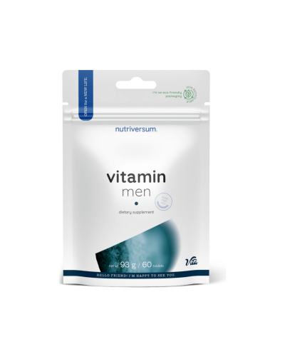 Вітаміни для чоловіків Nutriversum VITAMIN MEN, 60 таблеток