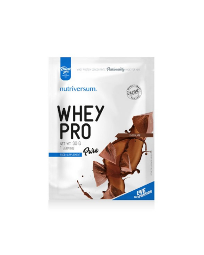 Протеїн Nutriversum WHEY PRO (шоколад) 30г