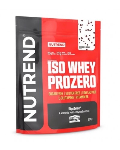 Протеїн Nutrend Iso Whey Prozero (Печиво з кремом) 500 г