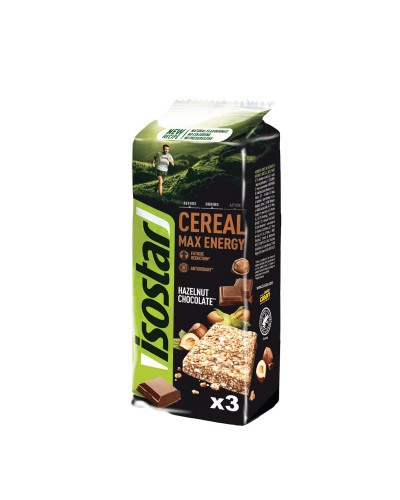 Енергетичний батончик Isostar Cereal Max (фундук+шоколад) 55 г