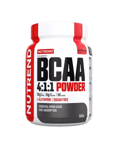 Амінокислоти Nutrend BCAA 4:1:1 Powder (кавун) 500 г