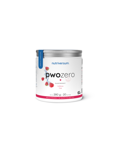 Енергетичний стимулятор Nutriversum PWO ZERO (малина) 280 г