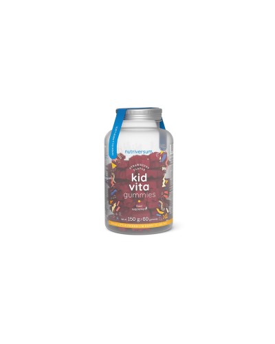 Мультивітаміни Nutriversum KID VITA GUMMIES (полуниця) 60 таблеток