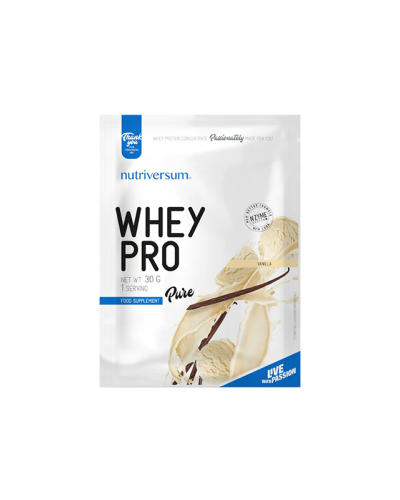 Протеїн Nutriversum WHEY PRO (ваніль) 30 г