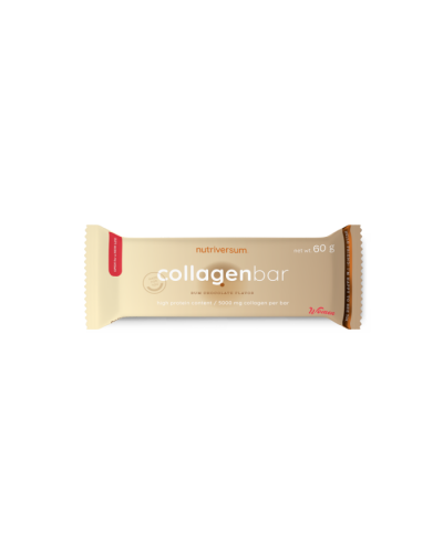 Протеїновий батончик з колагеном Nutriversum COLLAGEN BAR (ромовий шоколад) 60 г