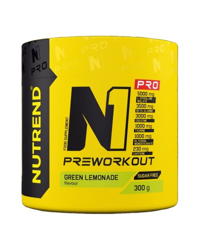 Енергетик Nutrend N1 Pro (зелений лимонад) 300 г