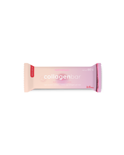 Протеїновий батончик з колагеном Nutriversum COLLAGEN BAR (рожевий шоколад) 60 г