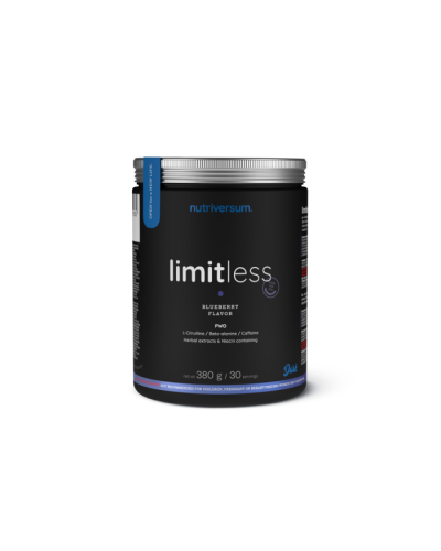 Передтренувальний комплекс Nutriversum LIMITLESS (чорниця) 380 г