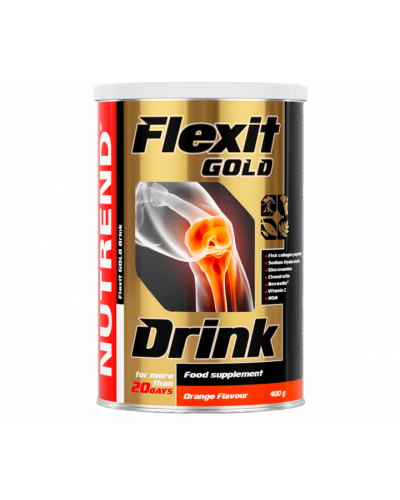 Добавка для суглобів NUTREND Flexit Gold Drink (Апельсин) 400 г