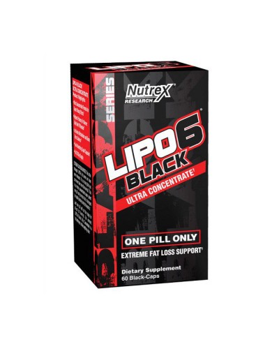 Lipo 6 black Ultra Concentrate (60 black-caps)