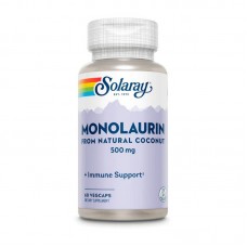 Monolaurin 500 mg (immune system support) (60 veg caps)