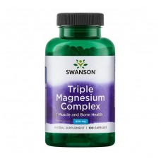 Swanson Triple Magnesium Complex 400 mg (100 caps)