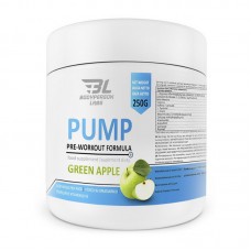 Pump Pre-Workout Formula (250 g, green apple)