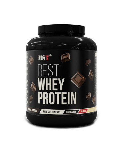 MST Best Whey Protein + Enzyme (900 g, strawberry)