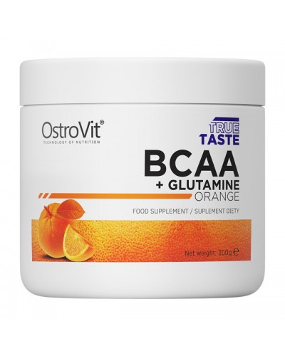 BCAA + Glutamine (200 g, strawberry berry)