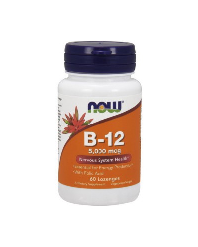 NOW B-12 5000 mсg (60 Lozenges)