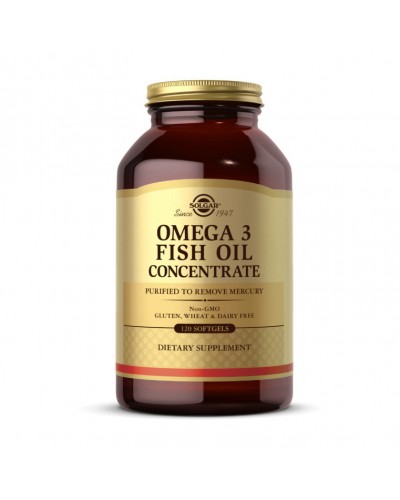 Omega 3 Fish Oil Concentrate (120 softgels)