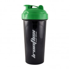 IronFlex Shaker (700 ml, black/green)