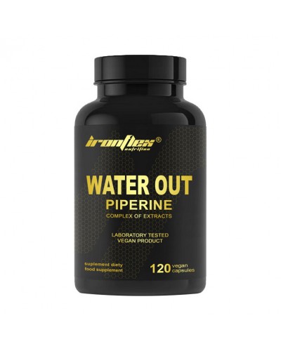 IronFlex Water Out Piperine (120 veg caps)