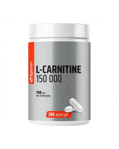 Sporter L-Carnitine 150000 750 mg (200 caps)