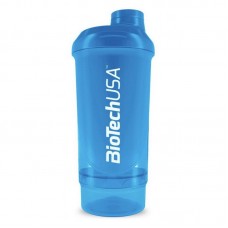 BioTech Shaker Wave + 2 in 1 (500 ml, Schocking Blue)