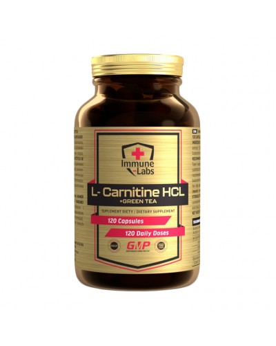 Immune Labs L-Carnitine HCL + Green Tea (120 caps)