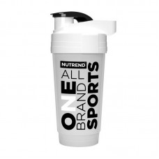 Nutrend Shaker One All Brand Sports (600 ml, white)