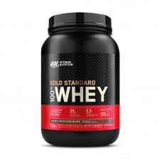 Сироватковий ізолят Optimum Nutrition 100% Whey Gold Standard  909 г. подвійний насичений шоколад