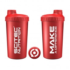 Scitec Nutrition Shaker Scitec Nutrition Make A Difference (700 ml, red)