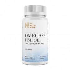 My Nutri Week Omega-3 Fish Oil 1000 mg (120 caps)