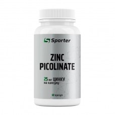 Sporter Zinc Picolinate 25 mg (60 caps)