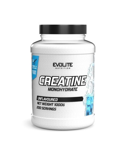 Креатин моногідрат Evolite Nutrition Creatine Monohydrate 1 кг без смаку
