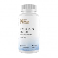 My Nutri Week Omega-3 Fish Oil 1000 mg (180 caps)