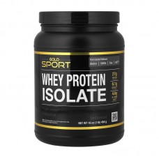 California Gold Nutrition Whey Protein Isolate (454 g, unflavored)