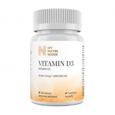My Nutri Week Vitamin D3 2000IU (50 mcg) (120 caps)