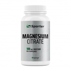 Sporter Magnesium Citrate 100 mg (60 caps)