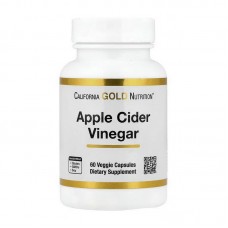 California Gold Nutrition Apple Cider Vinegar (60 veg caps)