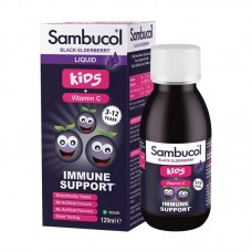 Sambucol Black Elderberry Liquid For Kids + Vitamin C (120 ml)