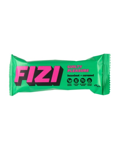 Fizi Guilty Pleasure Bar (45 g, hazelnut + caramel)