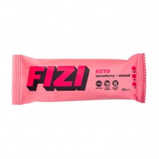 Fizi Fizi Keto Protein Bar (45 g, strawberry + almond)