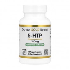 California Gold Nutrition 5-HTP 100 mg (90 veg caps)