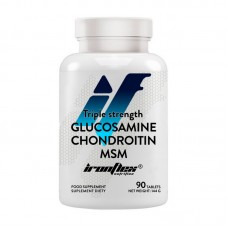 IronFlex Triple Strength Glucosamine Chondroitin MSM (90 tabs)