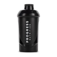 Progress Nutrition Shaker (600 ml, black)